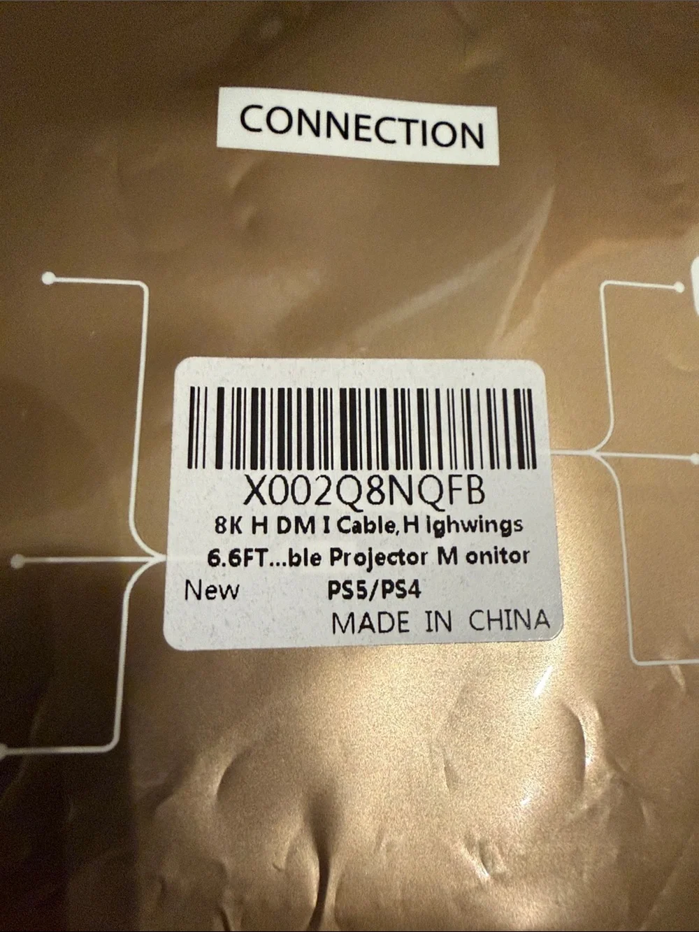 8K Ultra HD High-Speed Braided HDMI Cable - Gray